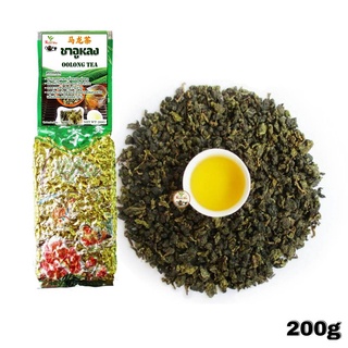 ชาอู่หลง ยอดนิยม ไม่มีน้ำตาล 200g 乌龙茶 Oolong Tea