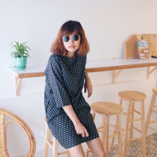 Boxy dress (dark grey)