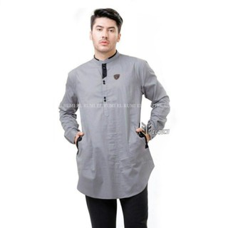 Koko เสื้อผ้าผู้ชาย แขนยาว ลาย MUSLIM KURTA PAKISTAN EL RUMI PEKALONGAN KOKO AZZAHIR