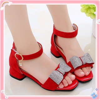 Girls Sandals, New Fashion Korean High Heel Childrens Roman Shoes