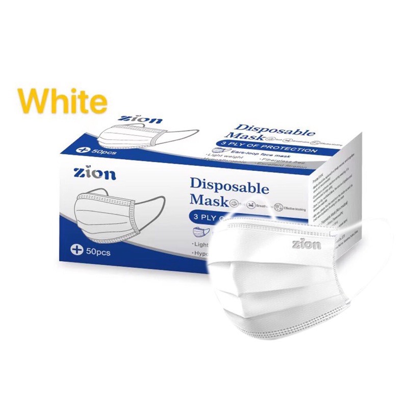 zion mask หน้ากากอนามัย zion