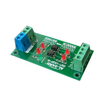 โมดูล 24 V to 5 V 2 Channel Optocoupler Solation Board PLC Signal Level Voltage Conversion