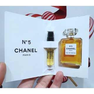 น้ำหอม แท้💯%Chanel N°5 Parsi Eau De Parfum 1.5ml.