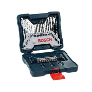 BOSCH ชุดดอกไขควงและดอกเจาะ 33 ชิ้น รุ่น X-Line 33 Pcs Blue