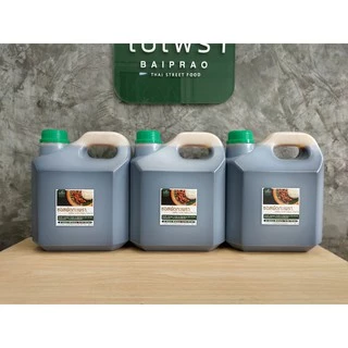 (พร้อมส่ง) ซอสผัดกะเพราสำเร็จรูป ตราใบเพรา ขนาด 4000 ml.