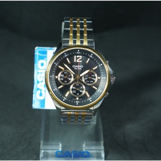 CASIO นาฬิกาข้อมือผู้ชาย  Standard รุ่น MTP-E303SG   ( ของแท้ประกันศูนย์ 1 ปี )