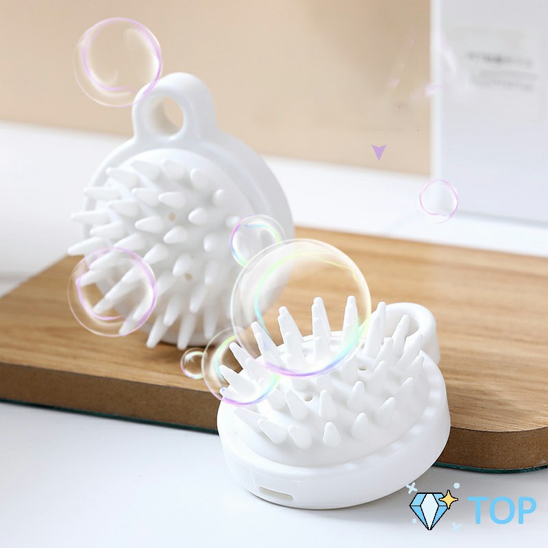 แปรงแชมพูซิลิโคน แปรงสระผม หวีนวดหนังศีรษะ ผ่อนคลาย หวีนวดเบาะลม air cushion massage comb