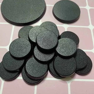 ฐานพลาสติกกลมทั่วไป 25/32/40/50/60/70/80/90/100/130/160MM Miniatures ฐานสําหรับรุ่น