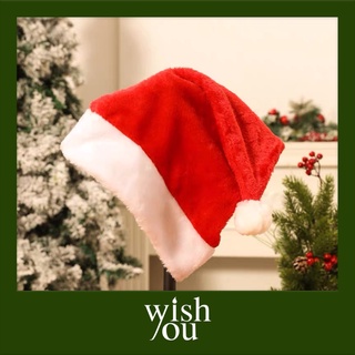 WishYou [พร้อมส่ง] หมวกคริสต์มาส ซานตาคลอส ปาร์ตี้ ผู้ใหญ่ สัตว์เลี้ยง Christmas party hat (Adult and pet)