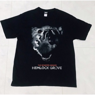 เสื้อยืด Gildan usa ลายหมาป่าHemlock grove เนื้อผ้าcotton💯