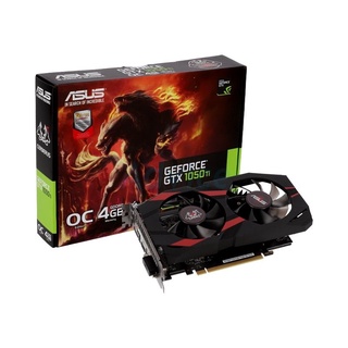 VGA ASUS GEFORCE GTX 1050 TI CERBERUS O4G - 4GB DDR5 การ์ดจอ ประกัน 3Y