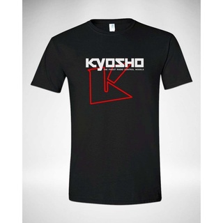 เสื้อยืดผ้าฝ้าย 100% พิมพ์ลาย Kyosho Japan Rc Rc สําหรับผู้ชาย