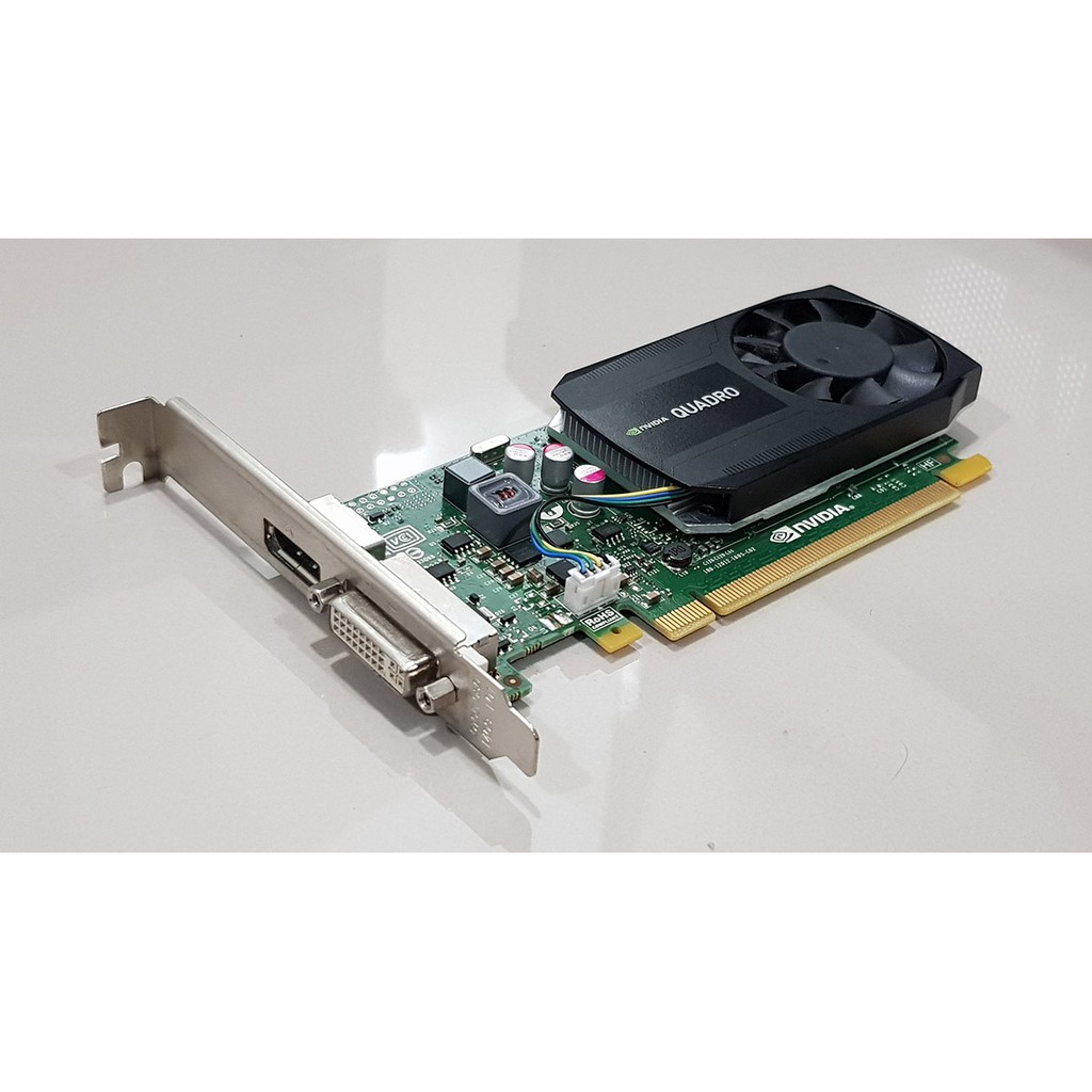 Quadro K620 2GB การ์ดจอ Nvidia สำหรับงานเขียนแบบ ทางวิศวกรรม สถาปัตยกรรม ไม่ต้องต่อสายไฟ