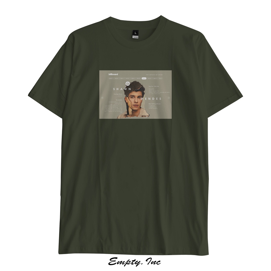 เสื้อยืด Shawn Mendes Music Tee Merch