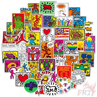 100 ชิ้น / ชุด ❉ สติกเกอร์ Keith Haring Series A สําหรับตกแต่ง ❉ สติกเกอร์แฟชั่น กันน้ํา คละแบบ Diy