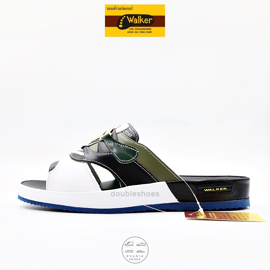รองเท้าแตะ Walker รุ่น M4912 (สไตล์เทวิน) สีดำ เบอร์ 39-46