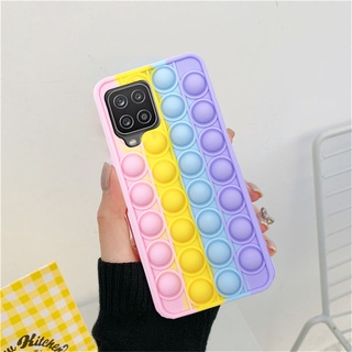 เคส-Phone Case For Samsung A04S A13 A53 5g A33 A03S A22 A32 A71 A52 A12 A02S A21S A31 A10 A30 A50 A70 A30 A20 A11 Pop Push It Bubble|RX