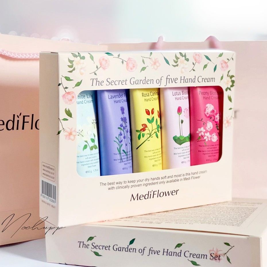 [Medi Flower] The Secret Garden Hand cream แฮนด์ครีมจากเกาหลี (มีถุง ...