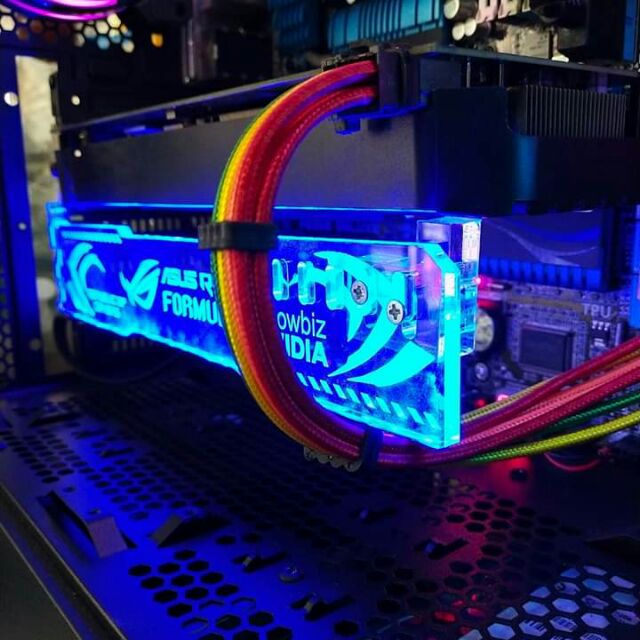 ค้ำการ์ดจอ Gpu holder