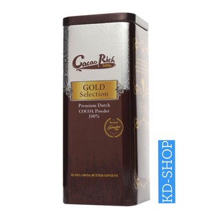 โกโก้ริช Cacao Rich โกโก้ผง 100% โกลด์ ซีเล็คชั่น ขนาด 400 กรัม สินค้าใหม่ สุดคุ้ม พร้อมส่ง