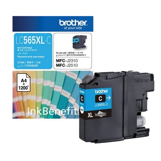 ตลับหมึกอิงค์เจ็ท สีฟ้า Brother LC-565XL C/Cyan ink cartridge, Brother LC-565XL C