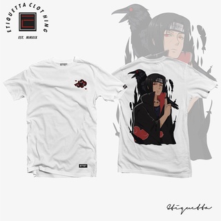 เสื้อ Tshirt Anime  Itachi of the Sharingan เสื้อยืดแขนสั้นเสื้อยืดการ์ตูนญี่ปุ่นอะนิเมะชายและหญิง