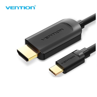 Vention 4K 3D Type-C เป็น HDMI สายเคเบิล USB C เป็น HDMI สายเคเบิลตัวผู้