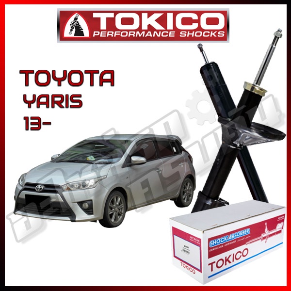 โช๊คอัพ TOKICO สำหรับ TOYOTA YARIS / NCP150,151,NSP152 '2013