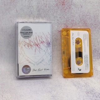 Utada Hikari One Last Kiss Cassette Cassette EVA Asuka Cover Edition หน้าเนื้อเพลงใหม่