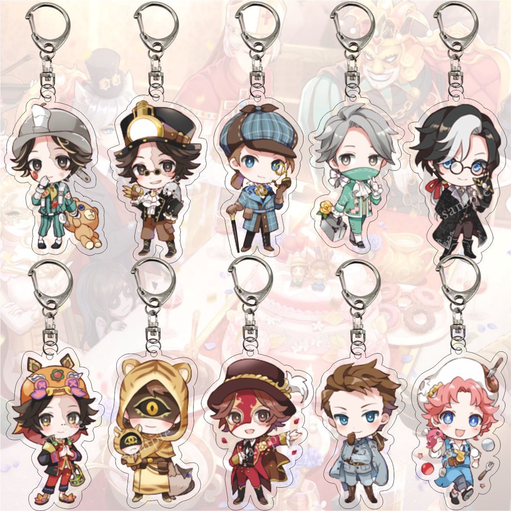 เกนชิน Fashion Anime Identity V Cosplay Keychain Doctor Magician Seer ...