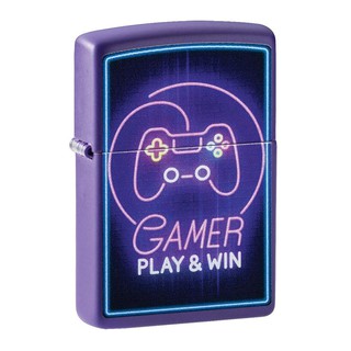 Zippo ไฟแช็กรุ่น 49157 Gamer Design ของแท้ รับประกันตลอดชีวิต นำเข้าและจำหน่ายโดยตัวแทนจำหน่าย