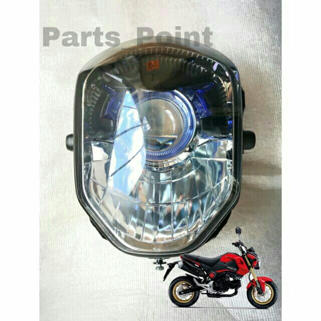 ไฟหน้า MSX 125 (รุ่นเก่า) ไฟหน้า MSX 2012 รุ่นแรก