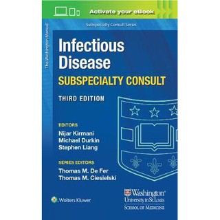 Washington Manual Infectious Disease Subspecialty Consult, 3ed - ISBN 9781975113421