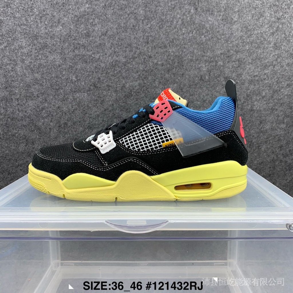 Jordan (บาสเก็ตบอล air noirajshoes la) Union 4 jordan4offaj X M5PK