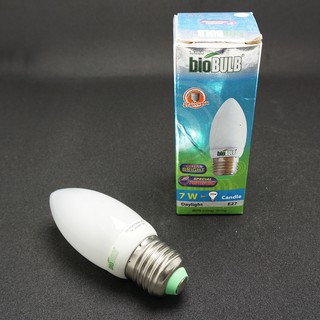 หลอดไฟ Candle 7W E27 BIOBULB