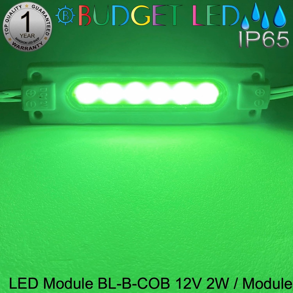 LED Module BL-B-COB DC-12V 2W/Module 40W/Panel แอลอีดีโมดูลกันน้ำ IP65 สำหรับป้ายไลท์บ็อกและป้ายโฆษณา ราคาต่อ 1 ชิ้น - รูปที่ 2