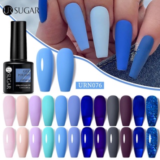 Ur SUGAR Esmalte De Gel UV De Unas Azul Rico ขนาด 7.5 มล. สําหรับทําเล็บ