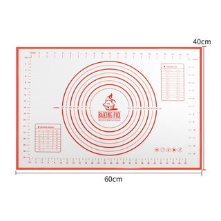 แผ่นรองอบ นวด ซิลิโคน 40*60 สีขาว+แดง