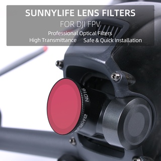 SUNNYLIFE เลนส์ฟิลเตอร์สำหรับ DJI FPV โดรนฟิลเตอร์ ND ฟิลเตอร์ CPL เข้ากันได้กับ DJI FPV