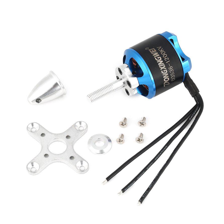 มอเตอร์เครื่องบิน Dxw D 3536 1200 Kv 2-4 S Brushless Rc Fixed Wing