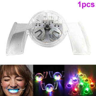 【พร้อมส่ง】	ของเล่นฟันไฟกระพริบ Led พร็อพปาร์ตี้ฮาโลวีน