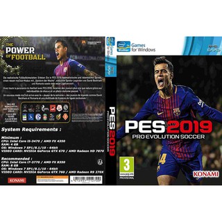 เกมส์PC PES 2019 แฟรชไดรฟ์