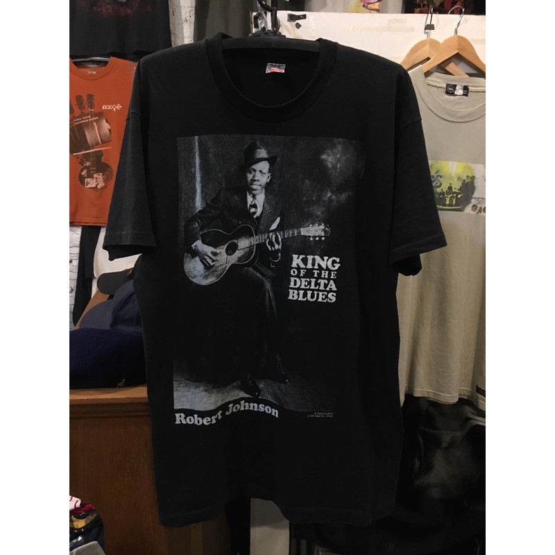 Vtg. Robert Johnson 90s T-Shirt Sz. XL | Shopee Thailand