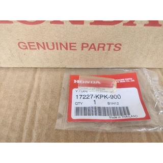 17227-KPK-900 ท่อดักน้ำ ดักไขมันใต้หม้อกรอง Honda MSX125ทุกรุ่นปี,เวฟ110iทุกรุ่น,1ชิ้น อะไหล่แท้ศูนย์💯%