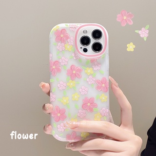 เคสป้องกันโทรศัพท์มือถือ ลายดอกไม้ สําหรับ Apple Iphone 8p 12 11 13 pro max 12 11 xr xs