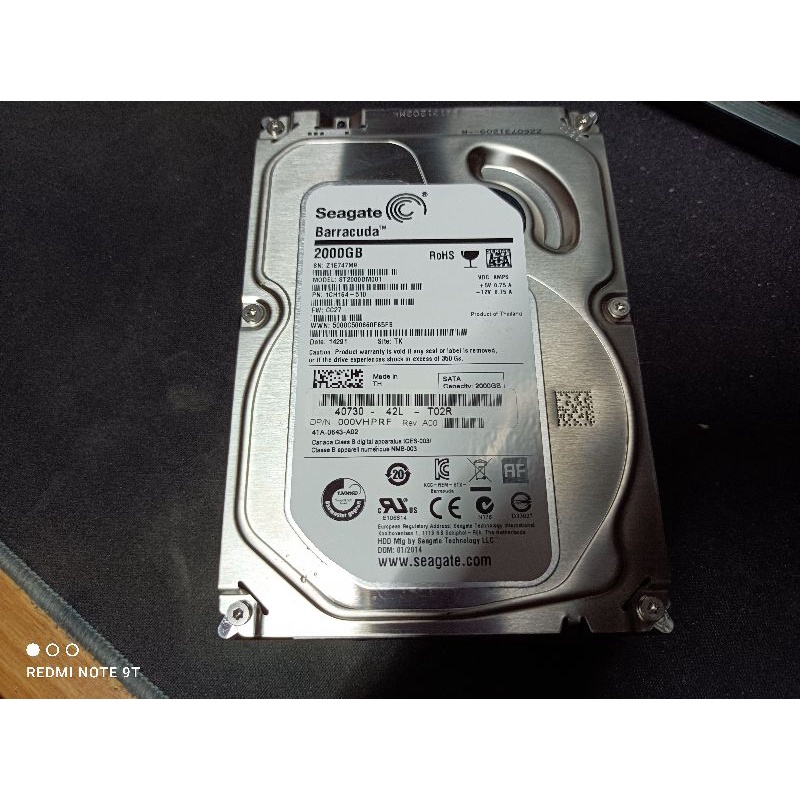 harkdisk. 2tb seagate