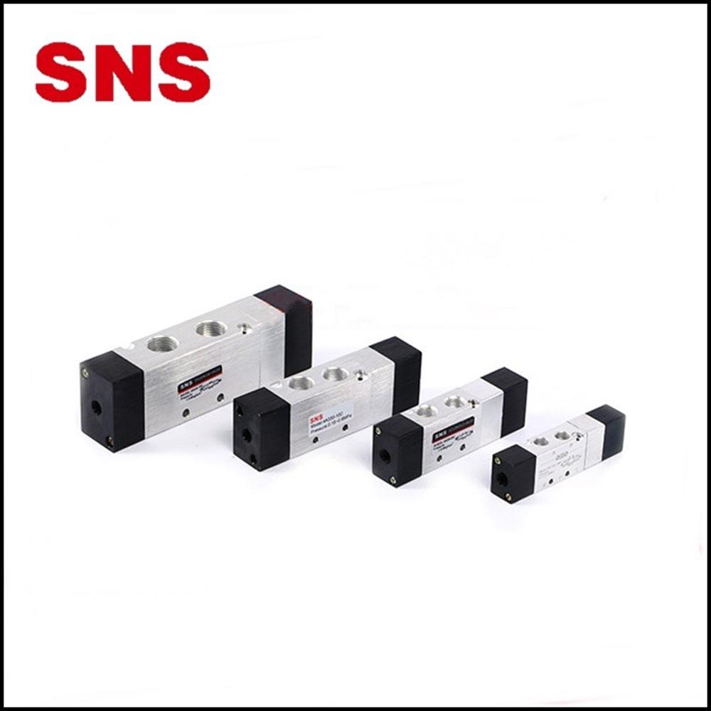4A2 โซลินอยด์วาล์วลม ใช้ลมเปลี่ยนทิศทางวาล์ว 4A210จ่ายลมทางเดียว / 4A220,4A230จ่ายลมสองทาง -4A210,4A220-5/2 / 4A230-5/3
