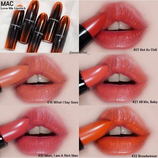 *ของแท้* Mac love me lipstick