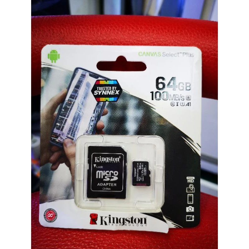 32GB-256GB Kingston เมมโมรี่การ์ดคิงส์ตัน​ CLASS10ของแท้100% micro SD card กล้องติดรถ เมมกล้องวงจรปิด thumbnail 4