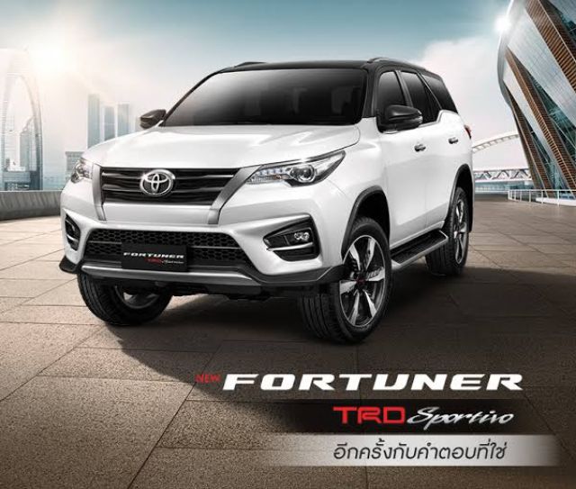ไฟตัดหมอกฟอร์จูนเนอร์  สปอร์ตไลท์​ fortuner​ 2017 2018​ 2019​ TRD led fortuner trd2 sportlight Toyota new fortuner trd2 - รูปที่ 2